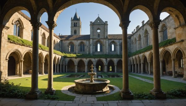 Abbayes millénaires et vieux édifices sacrés