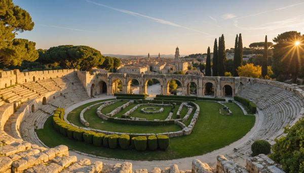 Les vestiges romains d'Arles et de Saint-Rémy