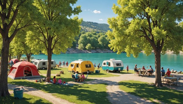 Profitez des nombreux avantages d'un camping en bord de rivière dans les Bouches-du-Rhône en haute saison