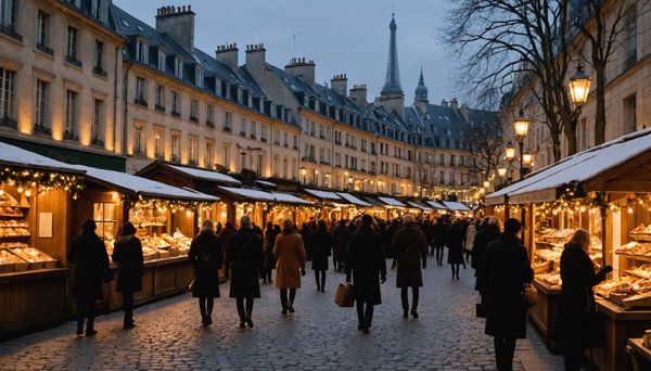 Top 7 des marchés de noël les plus féeriques à paris